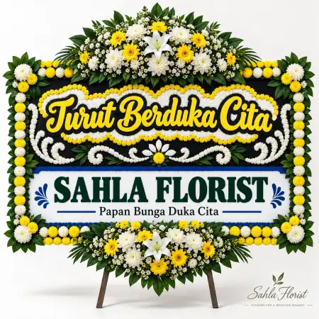 Papan Bunga Duka Sekupang